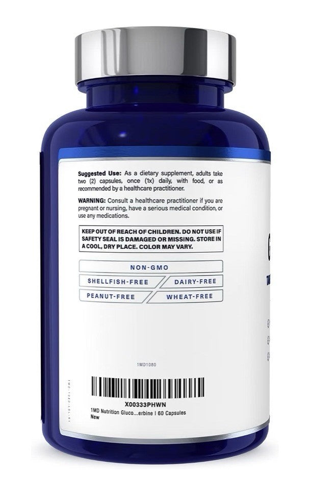 1MD Nutrition GlucoseMD Blood Glucose Support Cardiovascular Metabolic Health