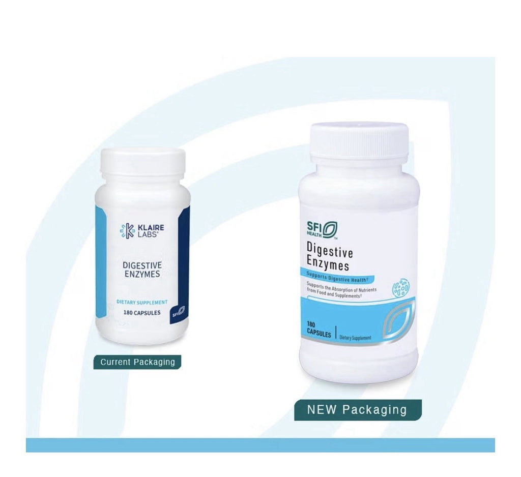 SFI Health Digestive Enzymes Protease Enzymes for Digestion Gut Health 180 Caps