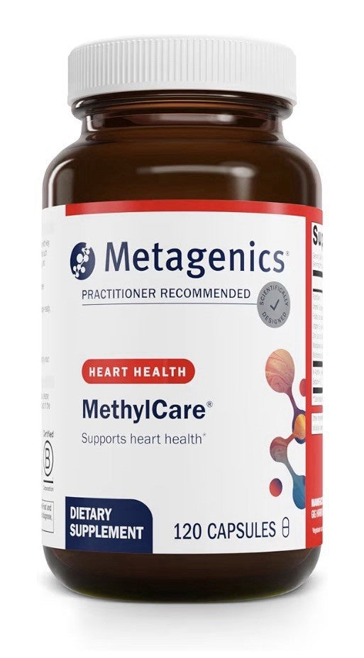 Metagenics MethylCare Heart Health Support Metabolism 120 Capsules