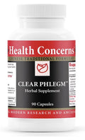 Health Concerns Clear Phlegm Herbal Supplement Mucus Chest Congestion Support