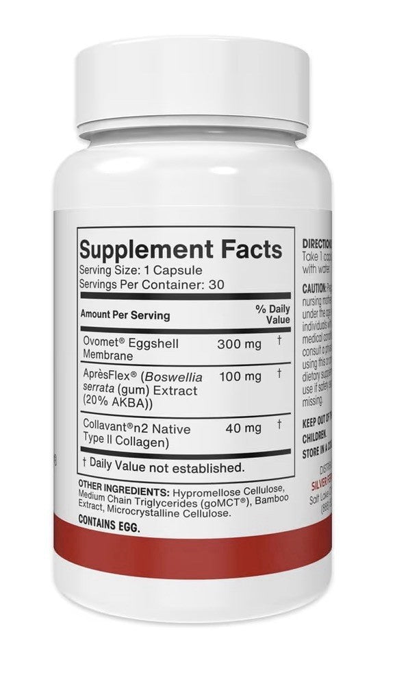 Silver Fern Brand Joint Complex Daily Joint Support with AprèsFlex 30 Servings
