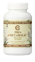 Chis Enterprise Pro-Metabolic 500mg Natural Herbal Supplement 120 Capsules