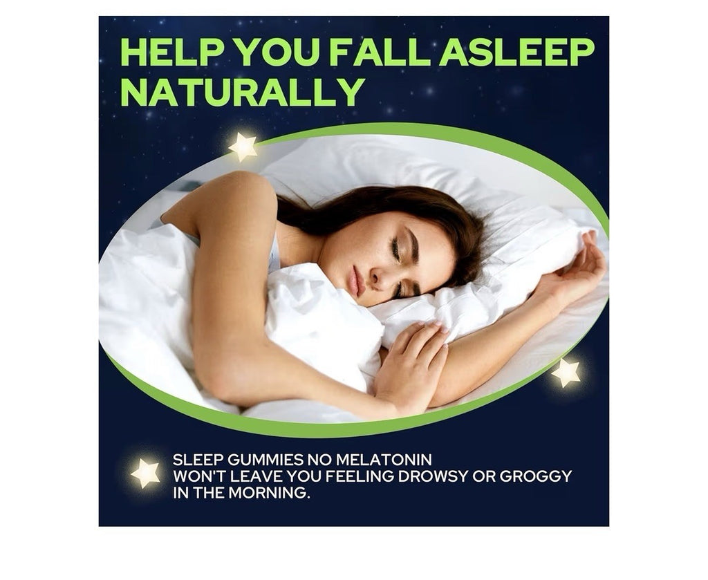 2 Pack NEVISS Restful & Relaxing Sleep Gummies Sleep Aid for Adults