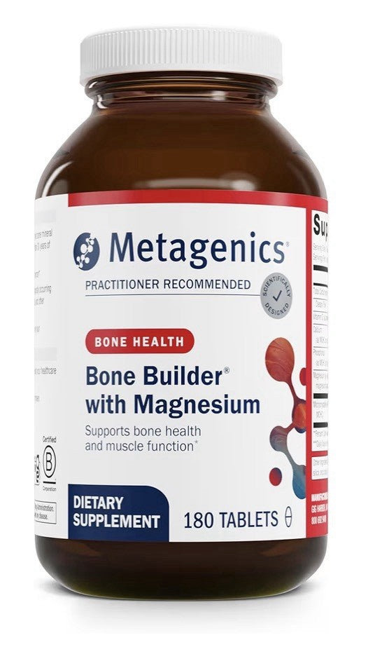 Metagenics Bone Builder with Magnesium for Comprehensive Bone Strength 180Tablet
