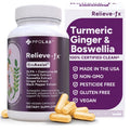 PPO Lab Relieve-fx™ BioAssist DLPA Boswellia Turmeric Ginger Supplement 180 Caps