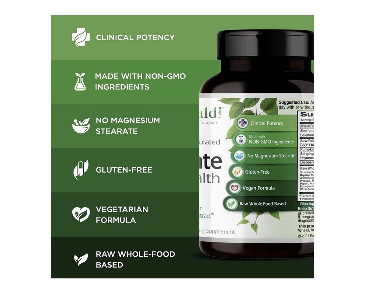 EMERALD LABS Prostate Health Prostate Support Supplement 90 Capsules