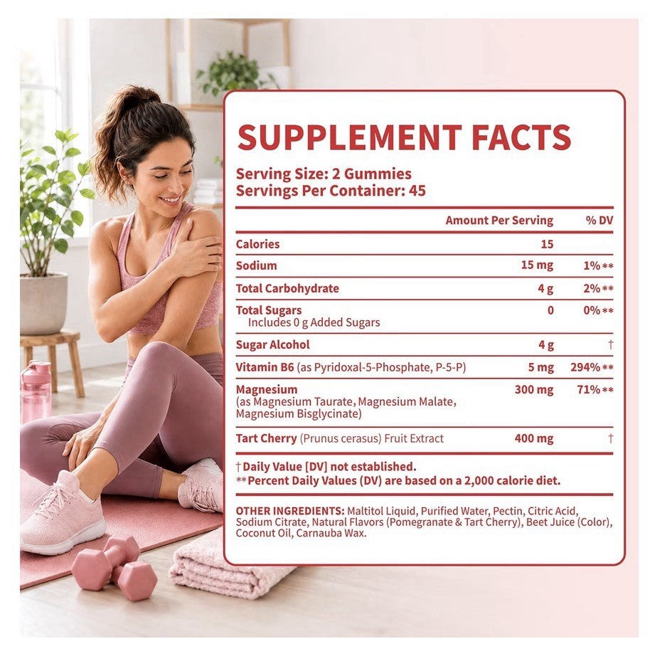 VEV UPMAGO Magnesium Gummies for Adults Recovery & Relaxation Support 90 Gummies