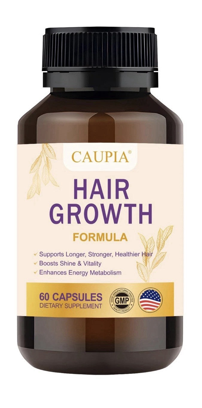 CAUPIA Hair Growth Formula Stronger Longer Healthier Hair Energy Metabolism 60ca