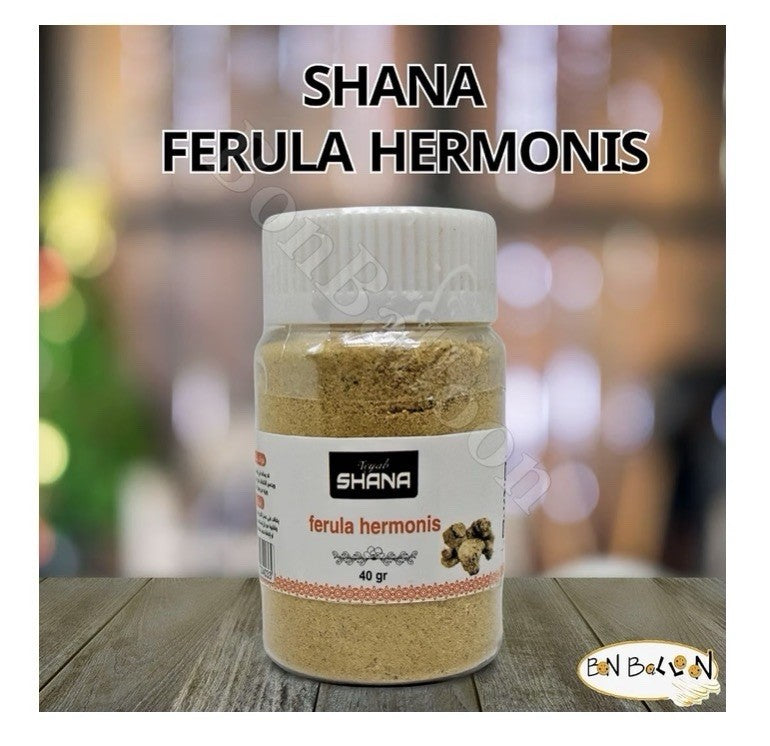 3Pack Shana Sharsh El Zaloua Ferula Hermonis Powder Natural Herbشانه شرش الزلوع
