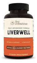 Live Conscious LiverWell Liver Metabolic Support Liver Health Cleanse 60capsules