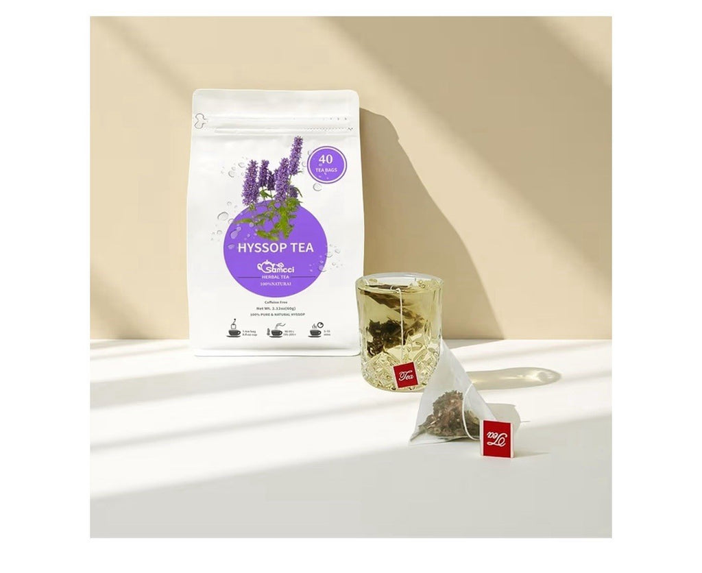 Hyssop Tea Herbal Hyssop Support Digestive promote Relaxation 40 Tea bags