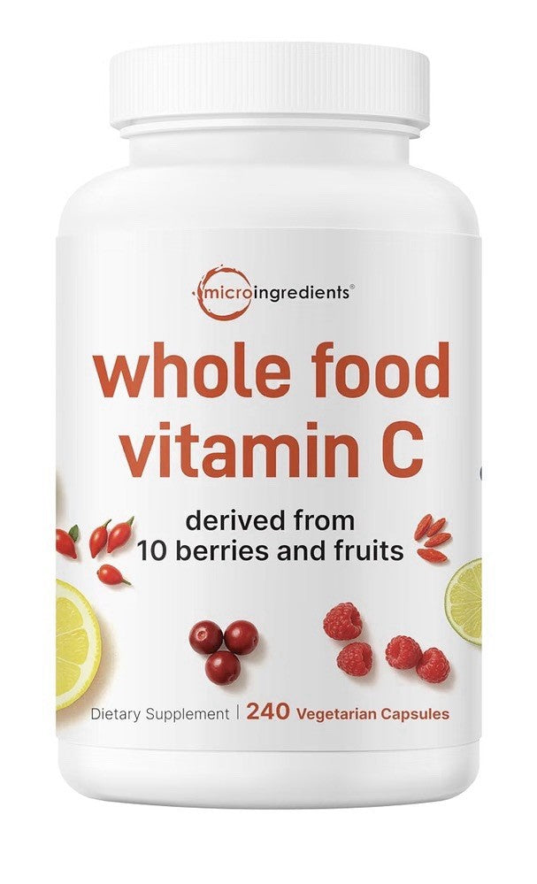 Micro Ingredients Whole Food Vitamin Derived From 10 Berries And Fruits 240 Caps
