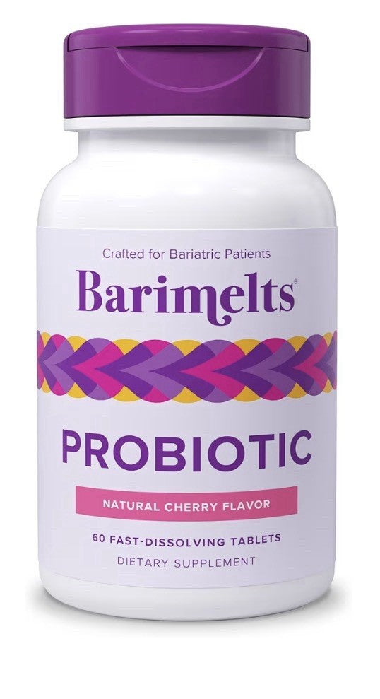 2 Pack Barimelts Probiotic For Women 5 Billion CFU  Natural Cherry Flavor 60Tabs