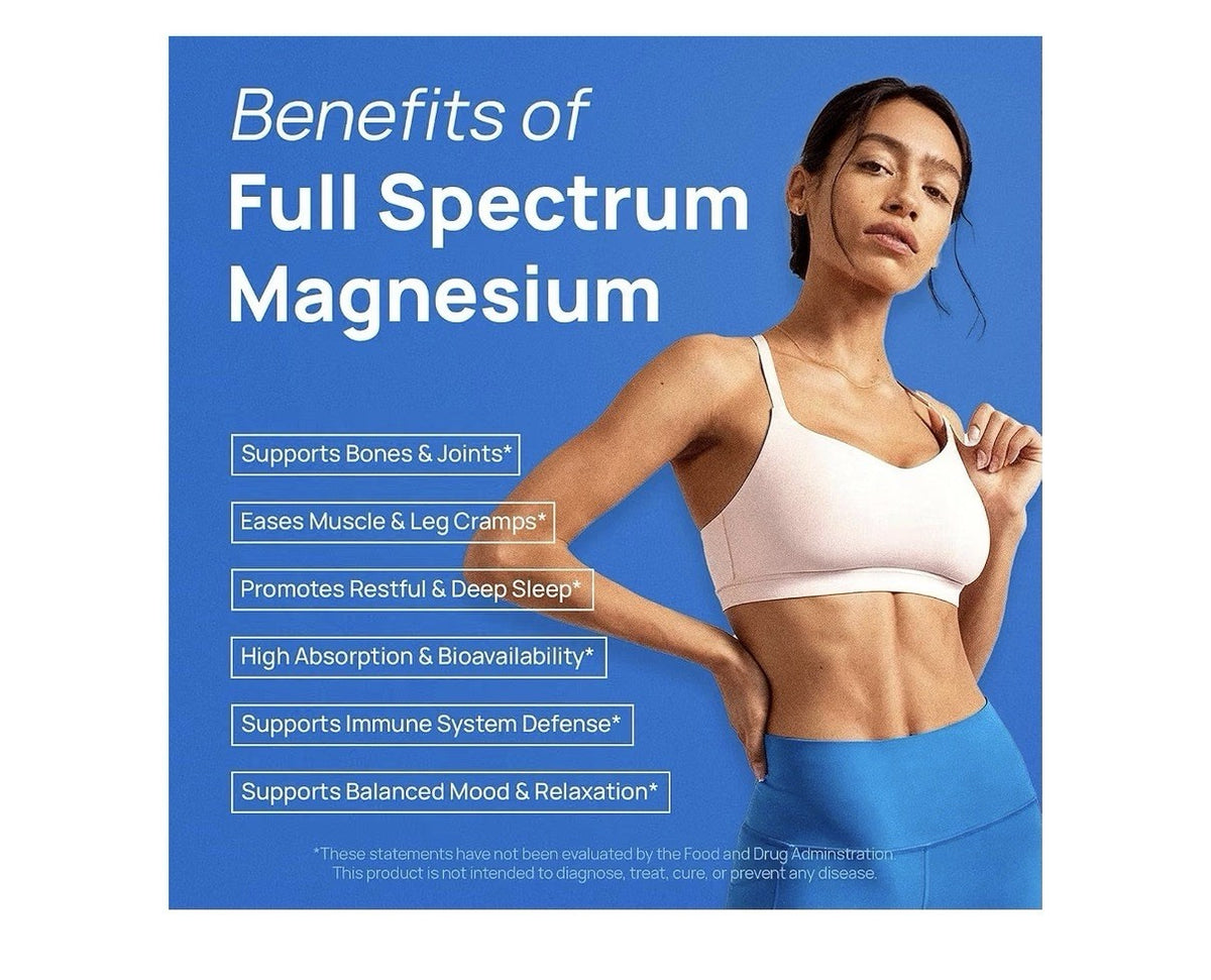 Selerb Liposmoal Magnesium 18 in 1 Complex Supplement for Women and Men 90 Caps