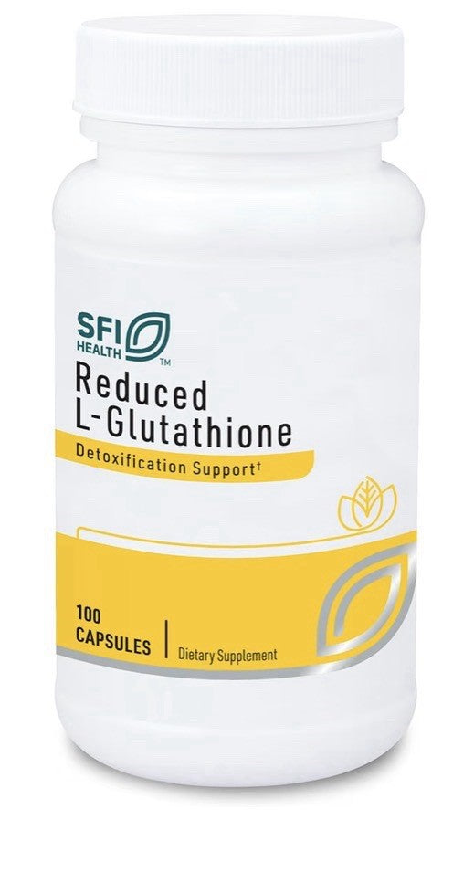 SFI Health Reduced L-Glutathione Detoxification Support Antioxidant 100 Capsules