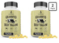 2 Pack Ancestral Supplements Beef Tallow Grass Fed Pasture Raised Supplement