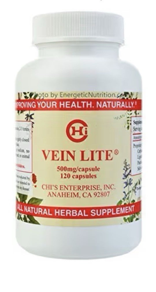 Chi's Enterprise Vein Lite 120 Capsules Natural Herbal Supplement