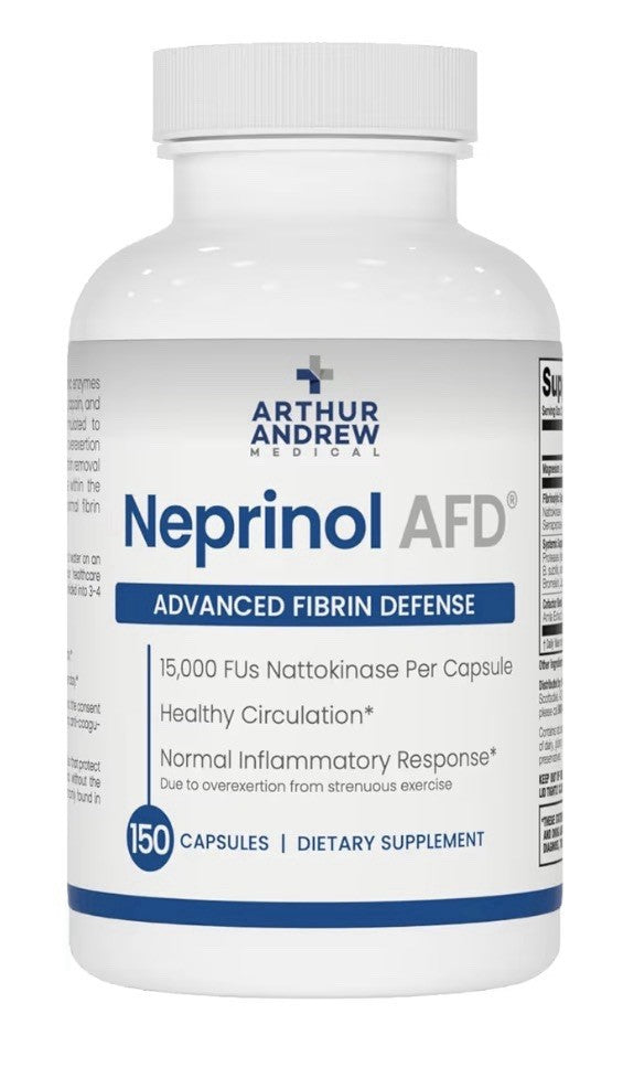 Arthur Andrew Neprinol AFD Advanced Fibrin Defense Multi Enzyme Blend 150Capsule