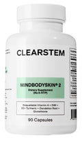 CLEARSTEM MINDBODYSKIN Hormonal Acne Skin Supplement (No 5-HTP) 90 Capsules