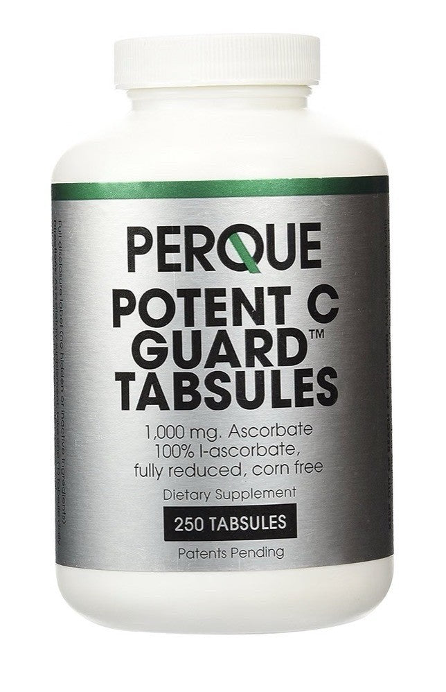 Perque Potent C Guard Tabsules 1000 mg 250 Tabsules Dietary Supplement