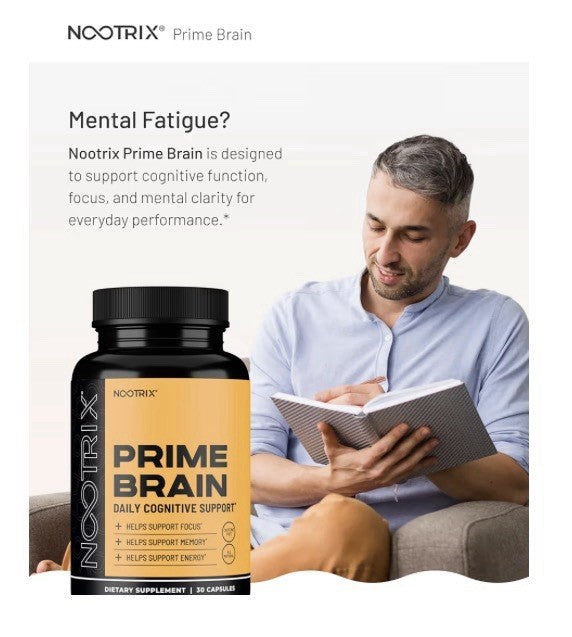 Nootrix Brain Boost Nootropic Supplement Memory Focus Cognitive Support 2 Pack