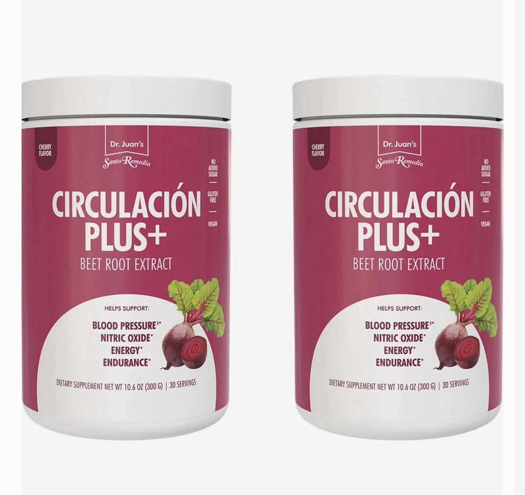 Santo Remedio Circulation Plus Beet Root Extract Blood Pressure 2 Pack