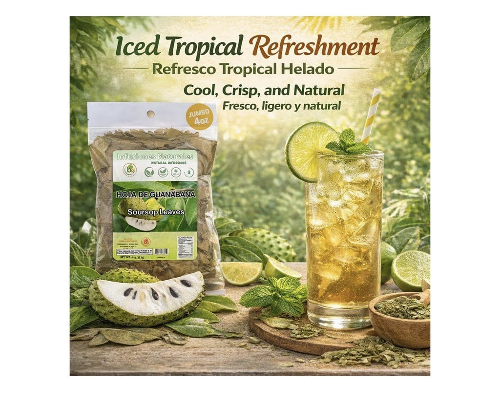 B-Experts Hojas De Guanabana Soursop Leaves Tea 100% Natural 4 oz