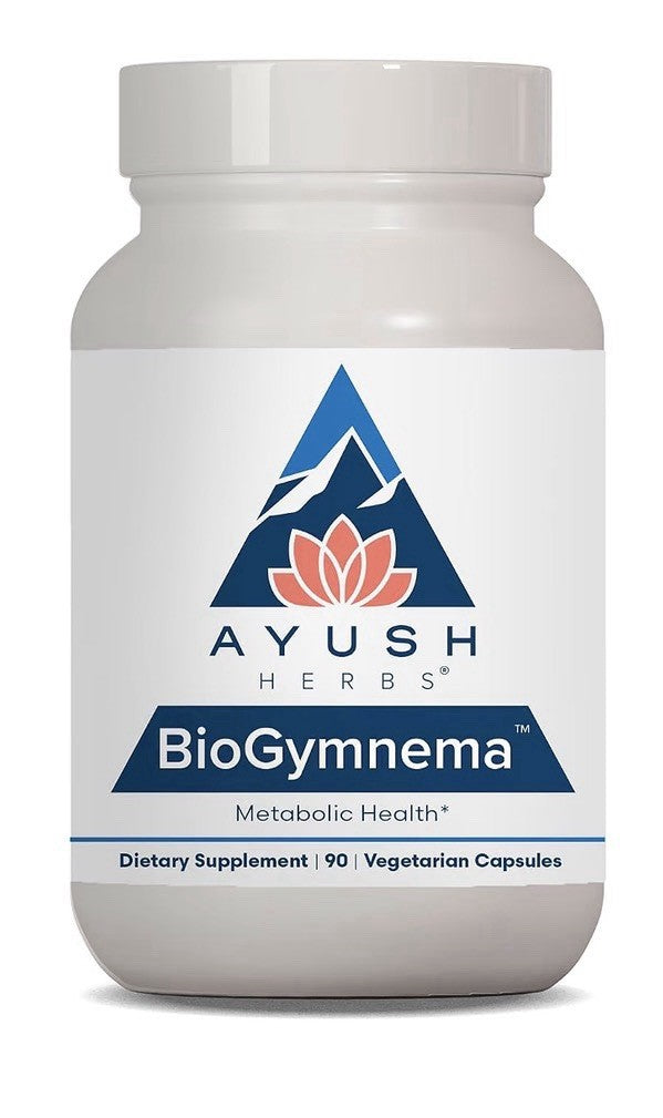 Ayush Herbs BioGymnema Metabolic Health Herb Blend For Women & Men 90 Capsules