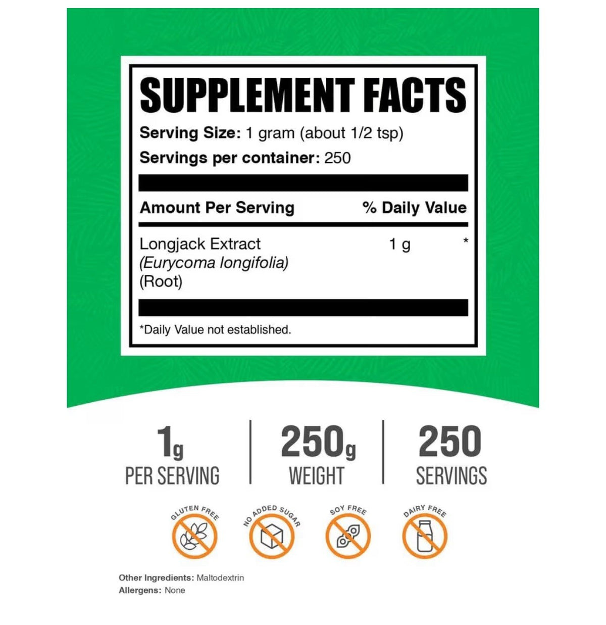 BulkSupplements ongjack Extract TongkatAli Extract Powder Women, Men 8.8oz