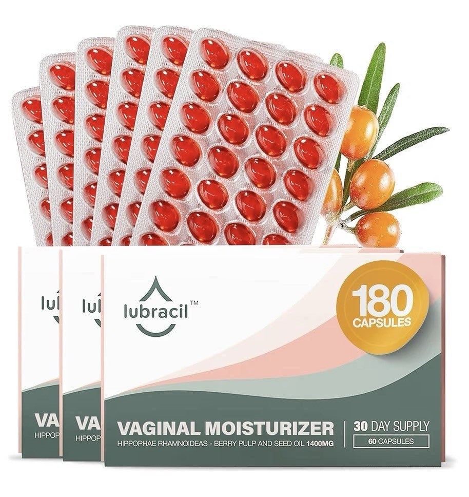 3 Pack Lubracil Vaginal Moisturizer for Dryness and Hydration for All Women