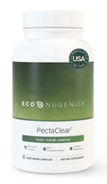 EcoNugenics PectaClear Detox Supplement for Toxic Metal Cleanse Repair 60 Caps
