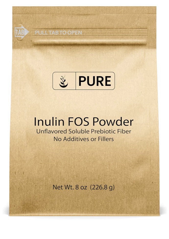 Pure Original Ingredients Inulin Fos Powder Unflavored For baking cooking 8 oz
