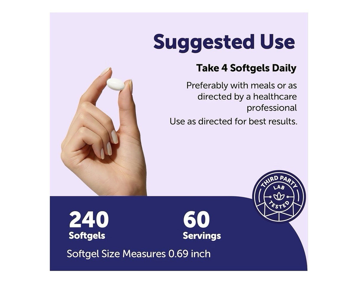 Micro Ingredients Magnesium Complex 15-in-1 for Men 1,000 mg Per Serving 240Caps