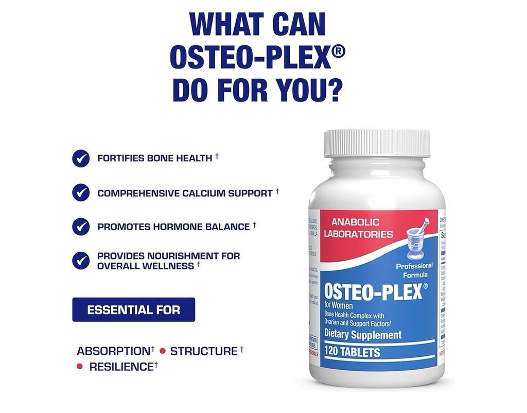 Anabolic Laboratories Osteo-Plex Bone Health Strength For Women Supplement 120Ta