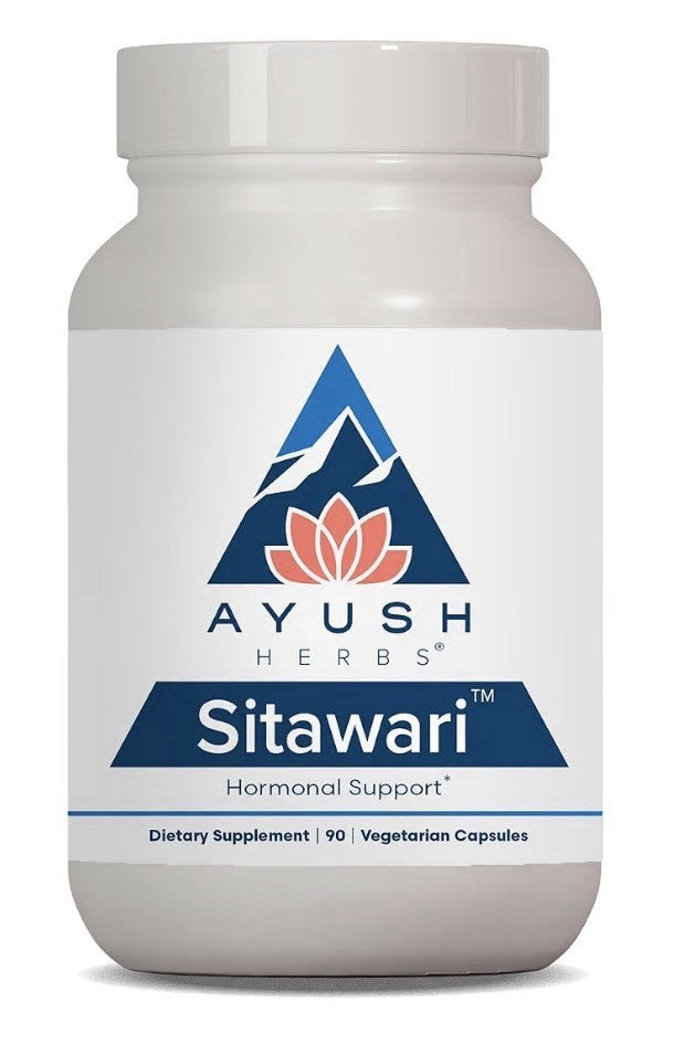 Ayush Herbs Sitawari Hormonal Support Shatavari for Women 90 Capsules