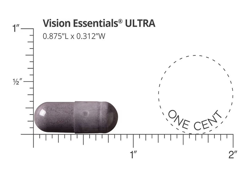 Dr. Whitaker's Vision Essentials Ultra For Macular Vision Health Dry Eyes 30Caps