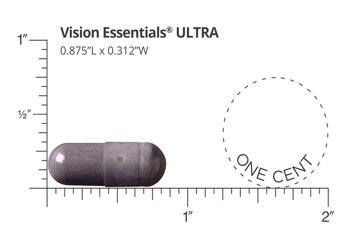 Dr. Whitaker's Vision Essentials Ultra For Macular Vision Health Dry Eyes 30Caps