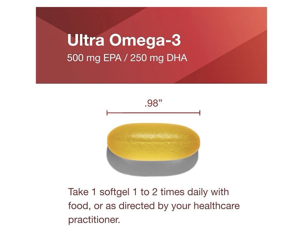 PROTOCOL FOR LIFE BALANCE Ultra Omega-3 Fish Oil Cardiovascular Support 180Sgel