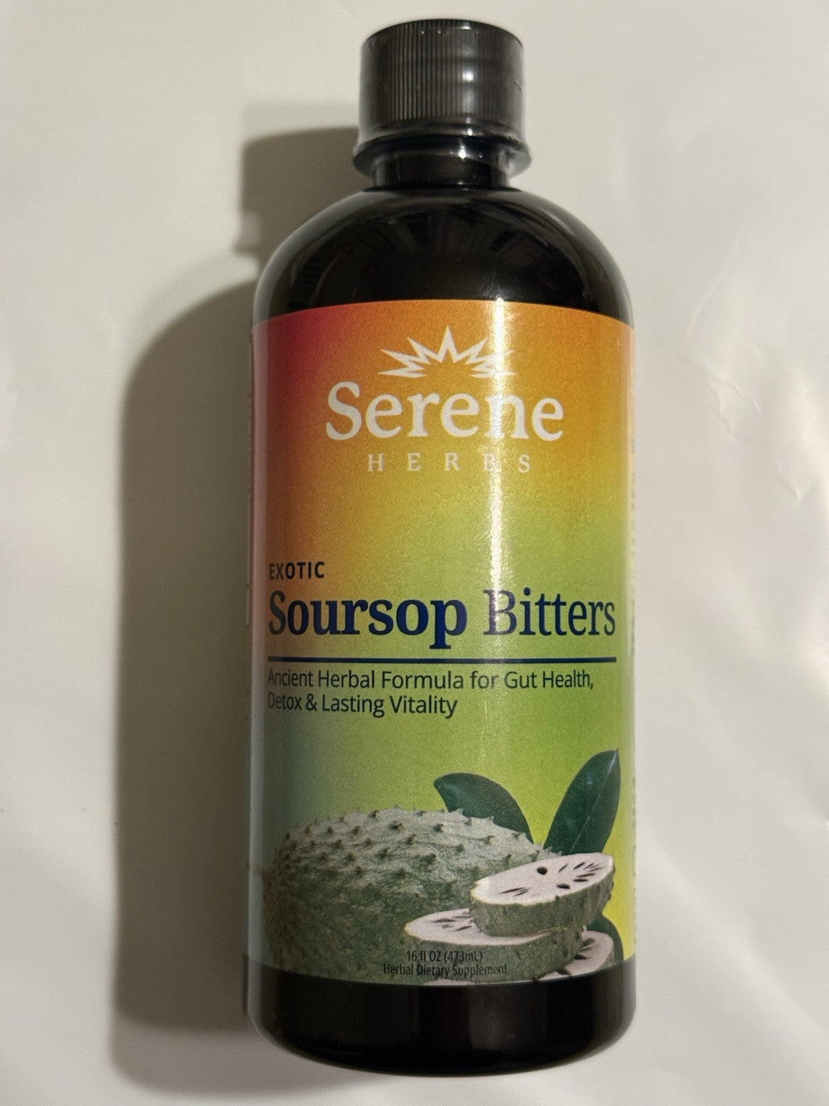 Serene Herbs Soursop Bitters Gut Health Detox Herbal Dietary Supplement 2 Packs