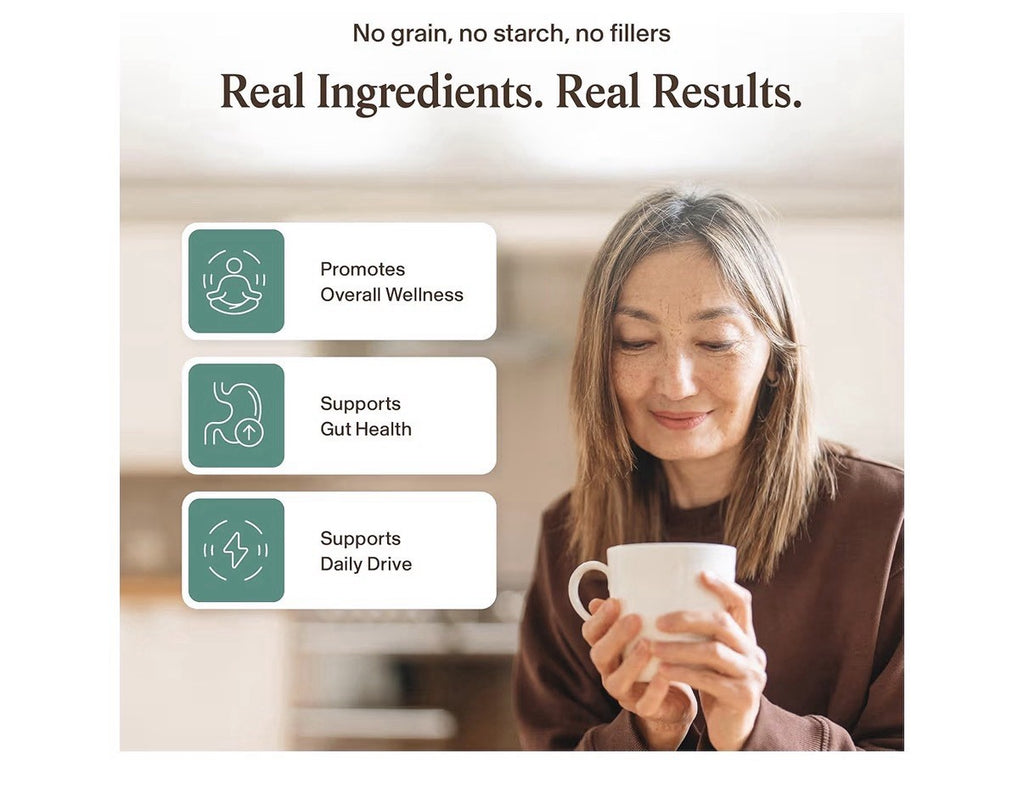 Real Mushrooms 5 Defenders Adaptogenic Mushrooms Complex Wellness Support 90ct