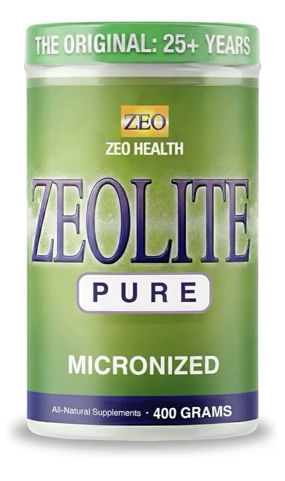 Zeo Health Zeolite Pure Full Body Detox Cleanse for Women, Men, Adults 400 Grams