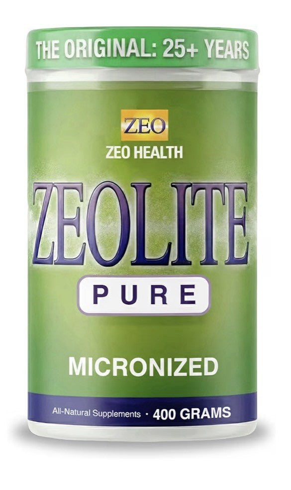 Zeo Health Zeolite Powder Pure Micronized Full Body Detox Cleanse Woman Men 400g