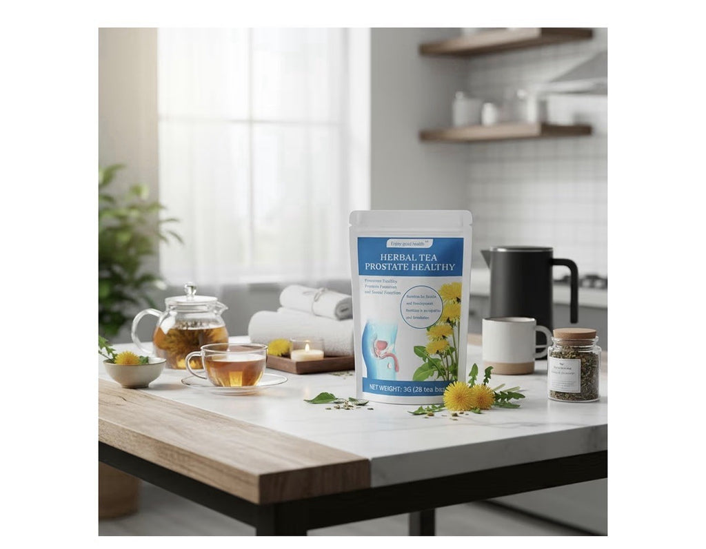 kezurass Prostate Health Tea Herbal Cleansing Prostate and Urinary Tract 28Tbags