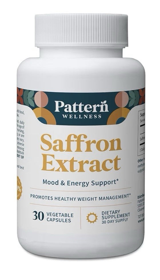 3 Pack Pattern Wellness Saffron Extract Mood Energy Support Weight Management