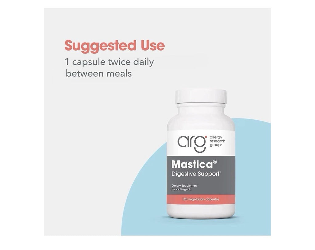Allergy Research Group ARG Mastica Digestive Support Hypoallergenic 60 Capsules