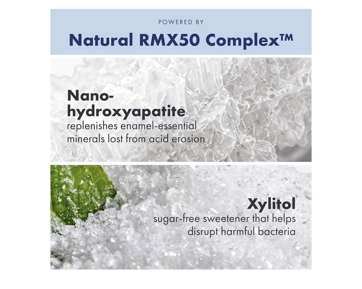 Larineco Remineralizing Gum Hydroxyapatite Xylitol Gum Mint Flavor 2 Pack