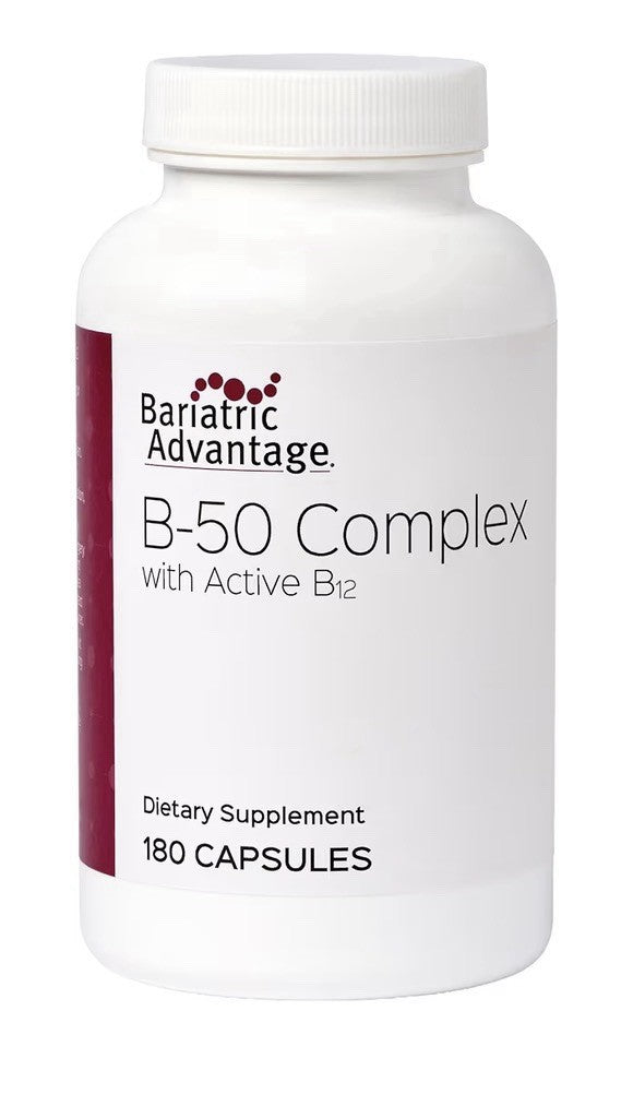 Bariatric Advantage B50 Complex w/ Active B12 Bariatric Surgery Patients 180caps