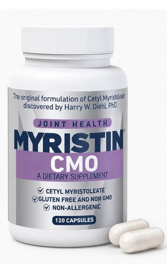 Myristin CMO Cetyl Myristoleate Joint Health 120 Capsules Dietary Supplement