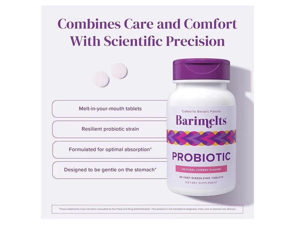 3 Pack Barimelts Probiotic For Women 5 Billion CFU  Natural Cherry Flavor