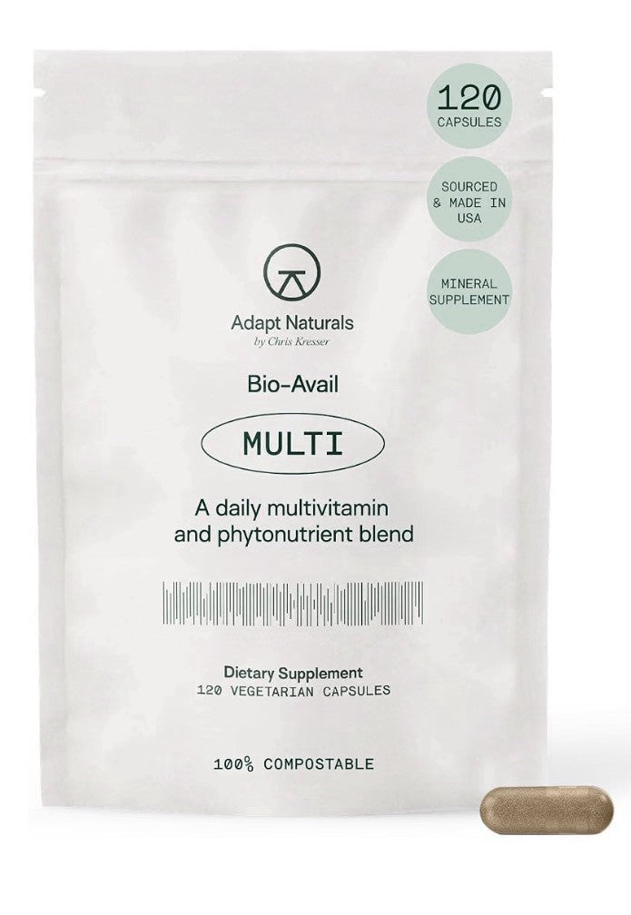 Adapt Naturals Multi Bio-Avail Multivitamin  phytonutrient blend Women Men 2Pack